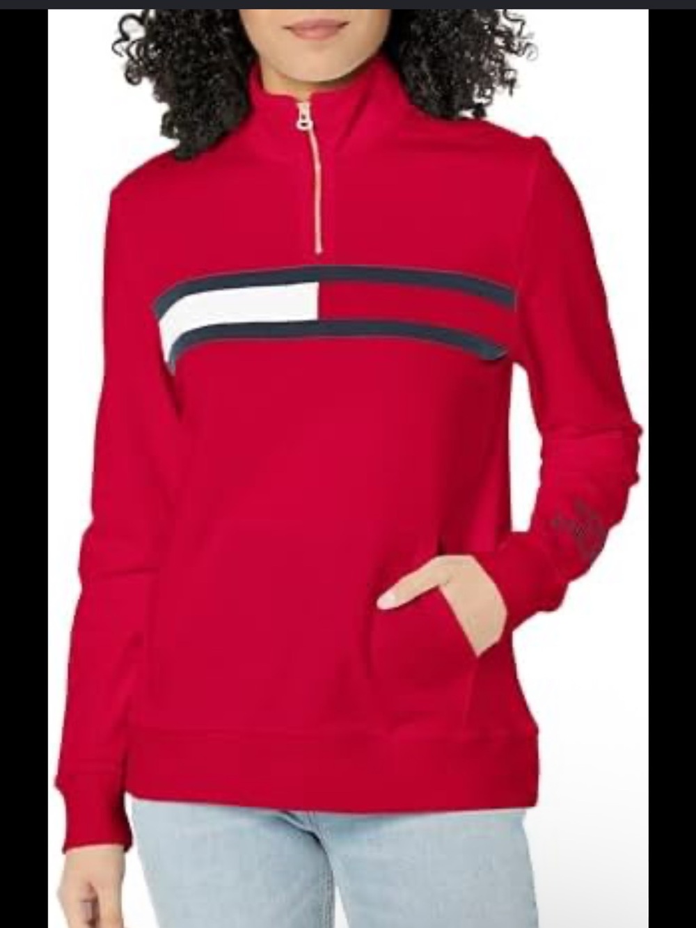 Tommy Hilfiger quarter-zip pullover LIKE NEW!!
